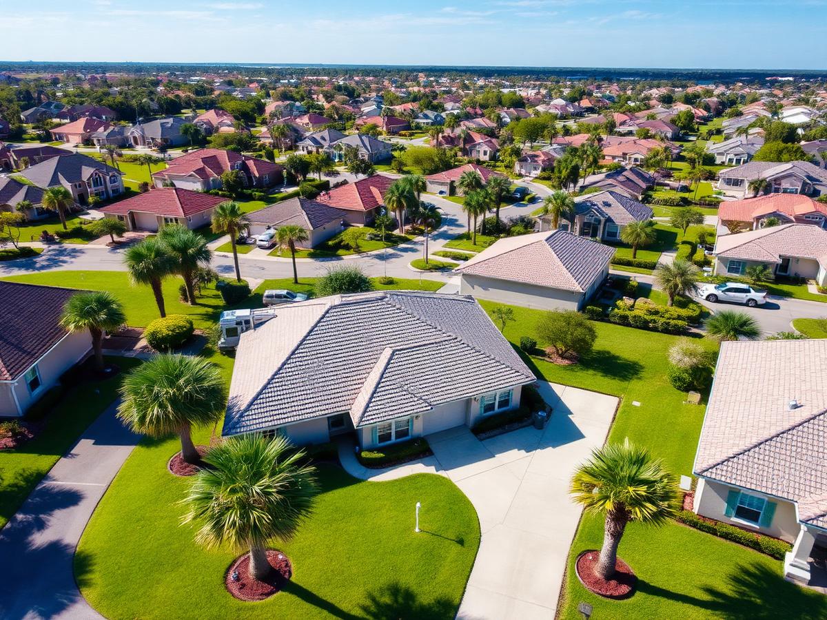 St. Augustine residential neighborhood