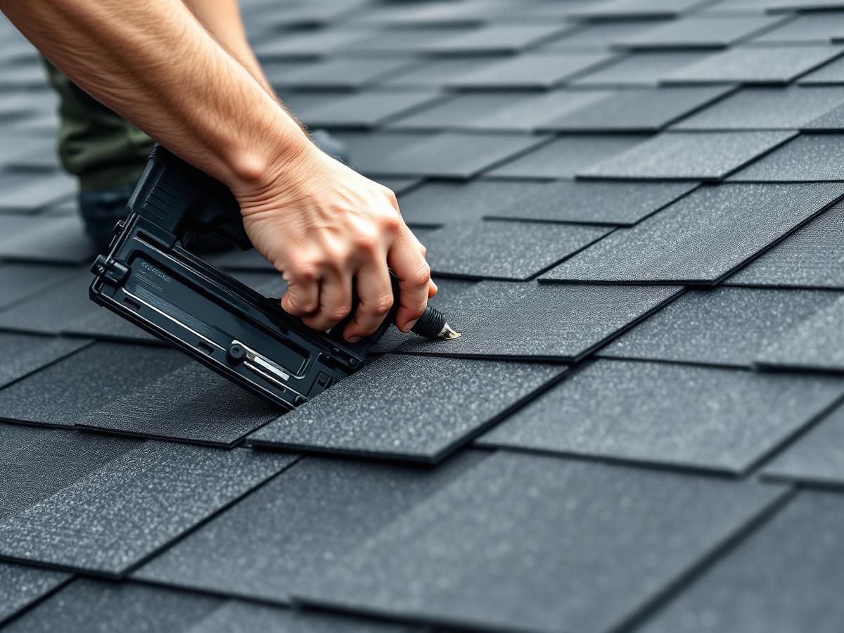 Roof Replacement close-up detail