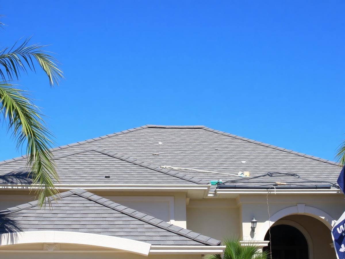 Storm Damage Repair finished result