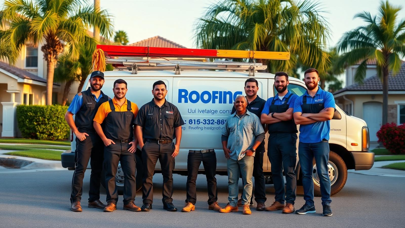 The Iron Ridge Roofing team in Jacksonville